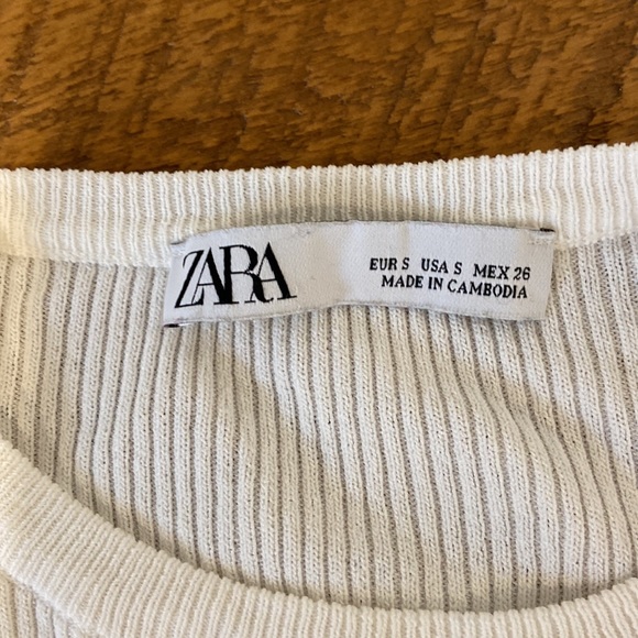 ZARA Crop Sweater size small - Picture 7 of 8